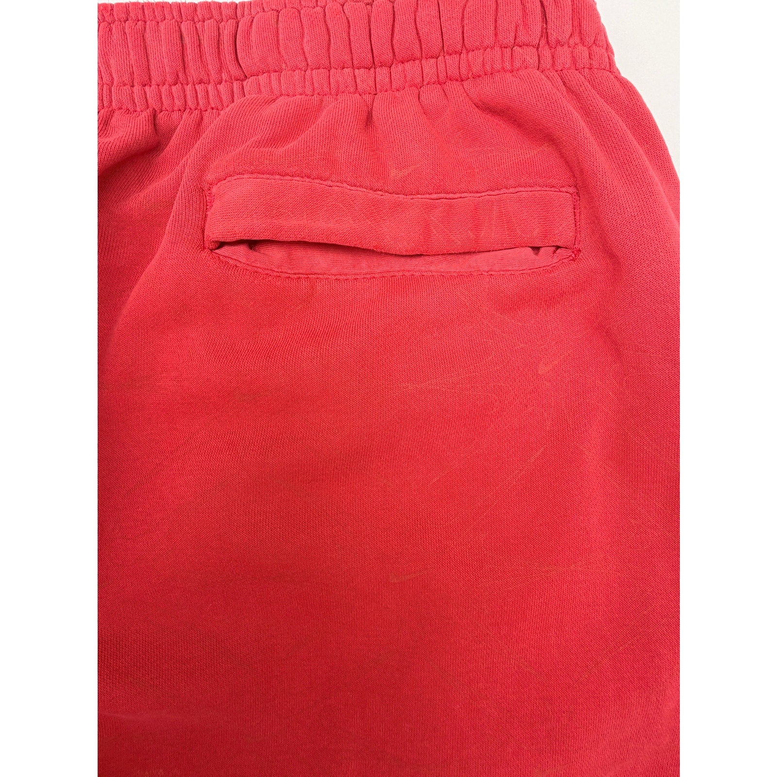 Nike Fleece Athletic Shorts Mens XL Red Athletic Lounge Pants