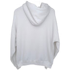 Abercrombie & Fitch Men's White Soft A&F Fleece Hoodie — back view
