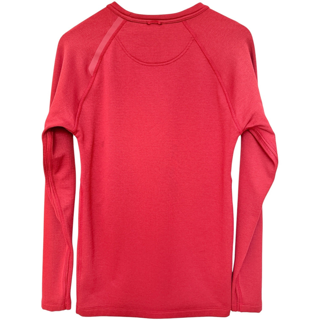 Burton Sweatshirt Mens Medium Red Crewneck Pullover Tech Pocket Outdoor