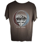 Spectra Alta Utah Skull Mountain Graphic T Shirt Mens Medium Brown