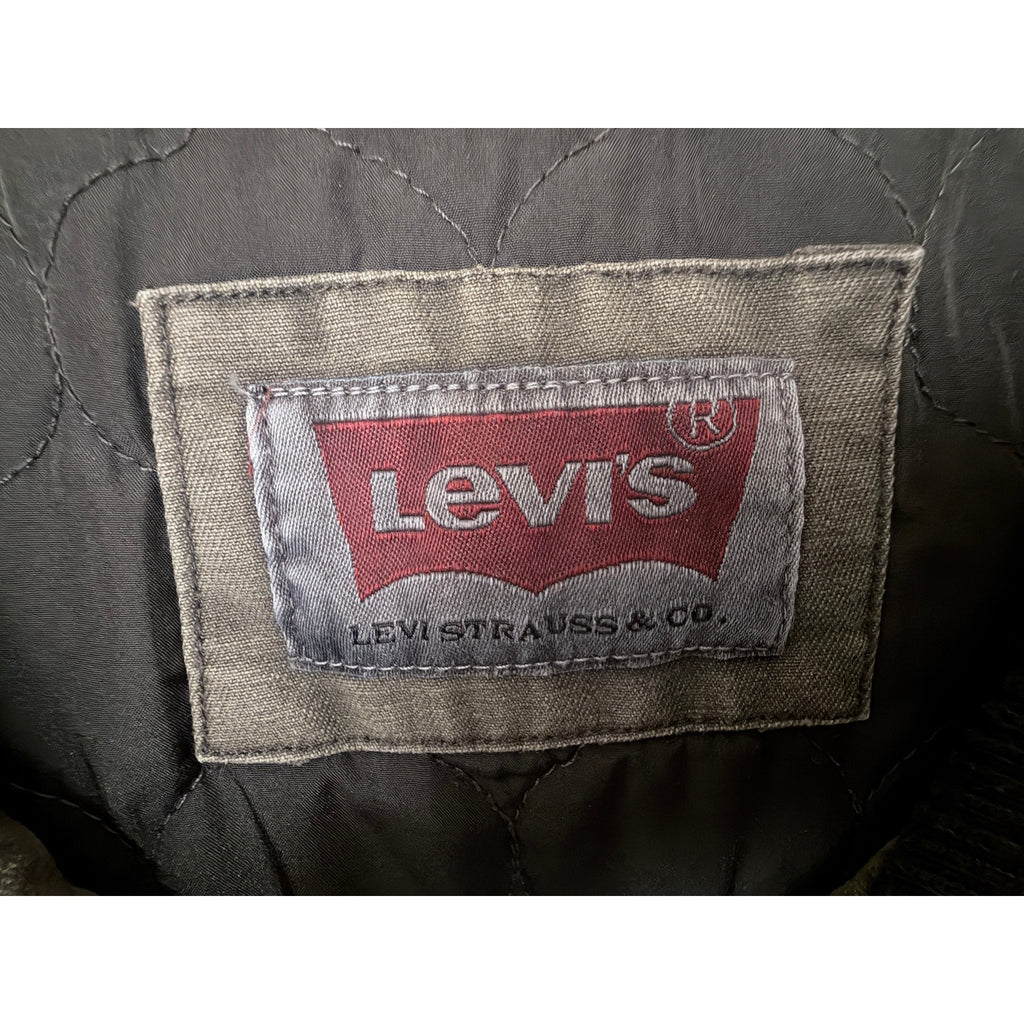 Levi's Olive Utility Jacket Mens XL