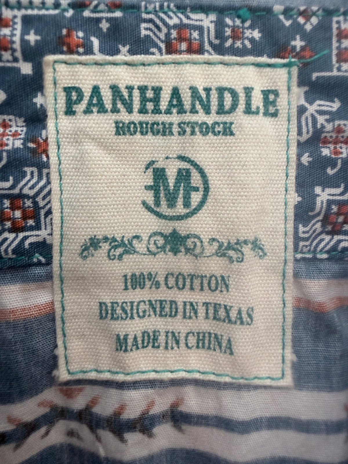 Panhandle Rough Stock Women's Blue Rough Stock Dress — brand label