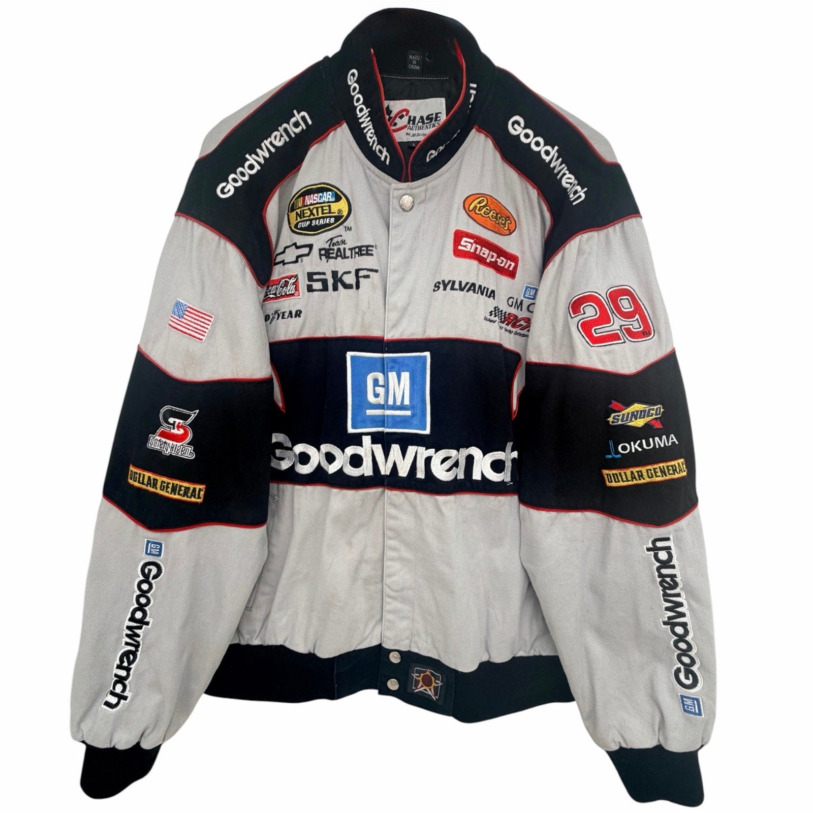 Kevin Harvick #29 Goodwrench NASCAR Racing Jacket Mens L