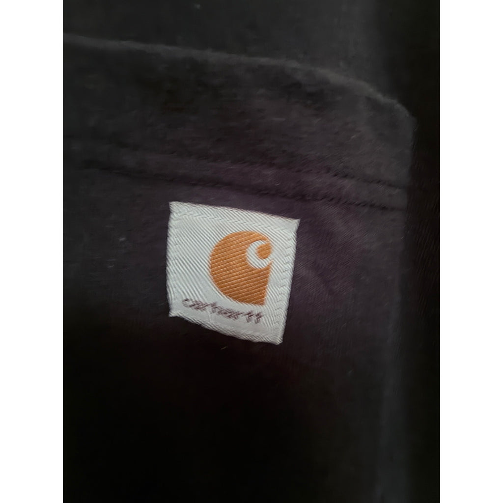 Carhartt K87 Pocket T Shirt Mens XL Black Loose Fit Heavyweight Workwear