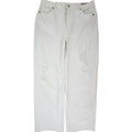 AllSaints Ash Women's White Distressed Boyfriend Jeans 31 product image
