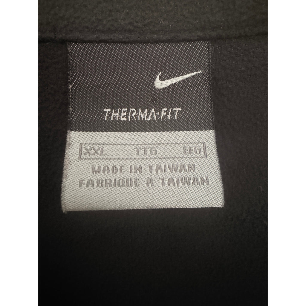 Nike Dri Fit Quarter Zip Pullover Mens Medium Black Fiesta Bowl Athletic