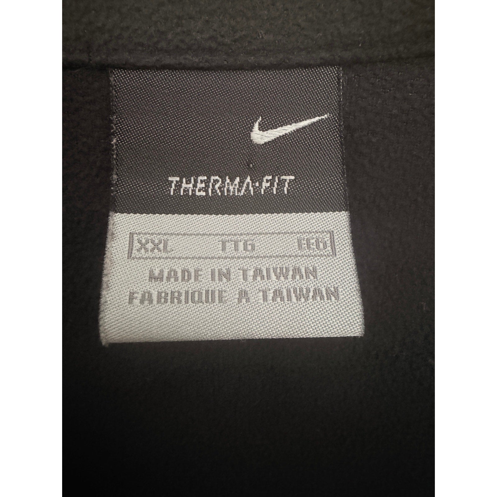 Nike Dri Fit Quarter Zip Pullover Mens Medium Black Fiesta Bowl Athletic