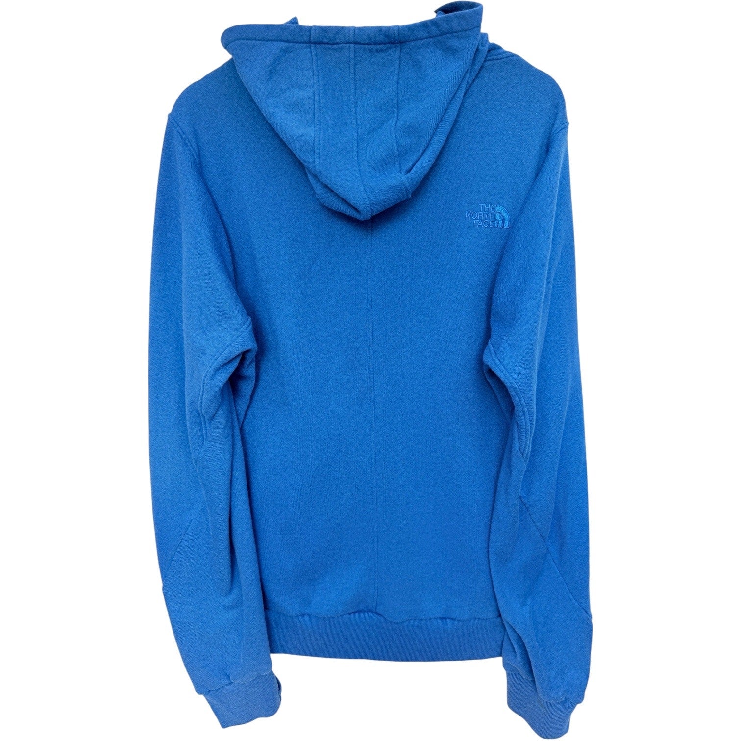 The North Face Hoodie Mens Large Blue Full Zip Fleece Outdoor Jacket