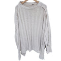 Free People Chunky Knit Sweater Womens XS Cream Oversized Pullover