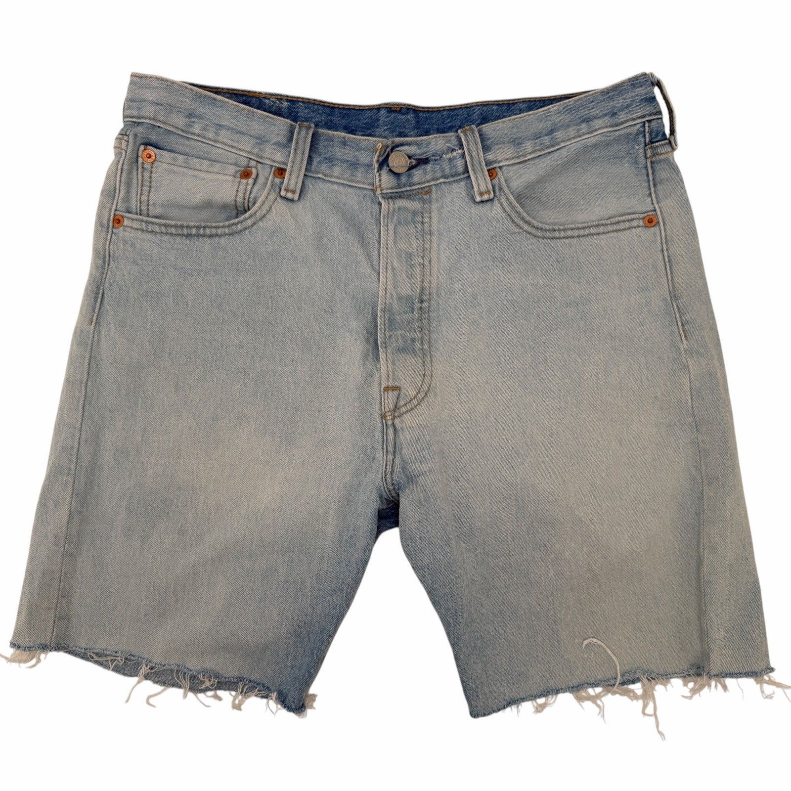 Levi's Men's 501 Light Wash Denim Shorts W33 L9