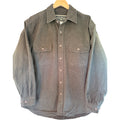 Field & Stream Flannel Button Up Shirt Mens Large Green Outdoor Hunting