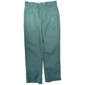 Dickies Mens Pants 34x32 Green Original Fit Workwear Straight Leg Chinos