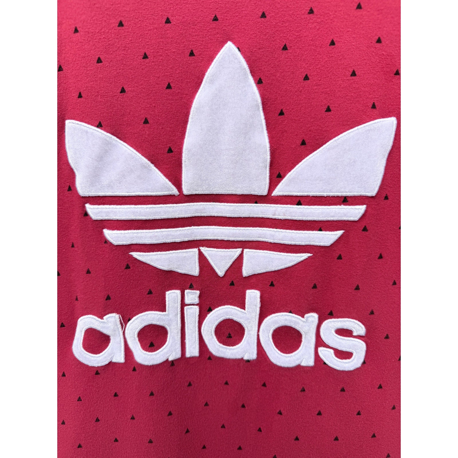 Adidas Originals Pharrell Williams Mens T Shirt Red Trefoil Logo S