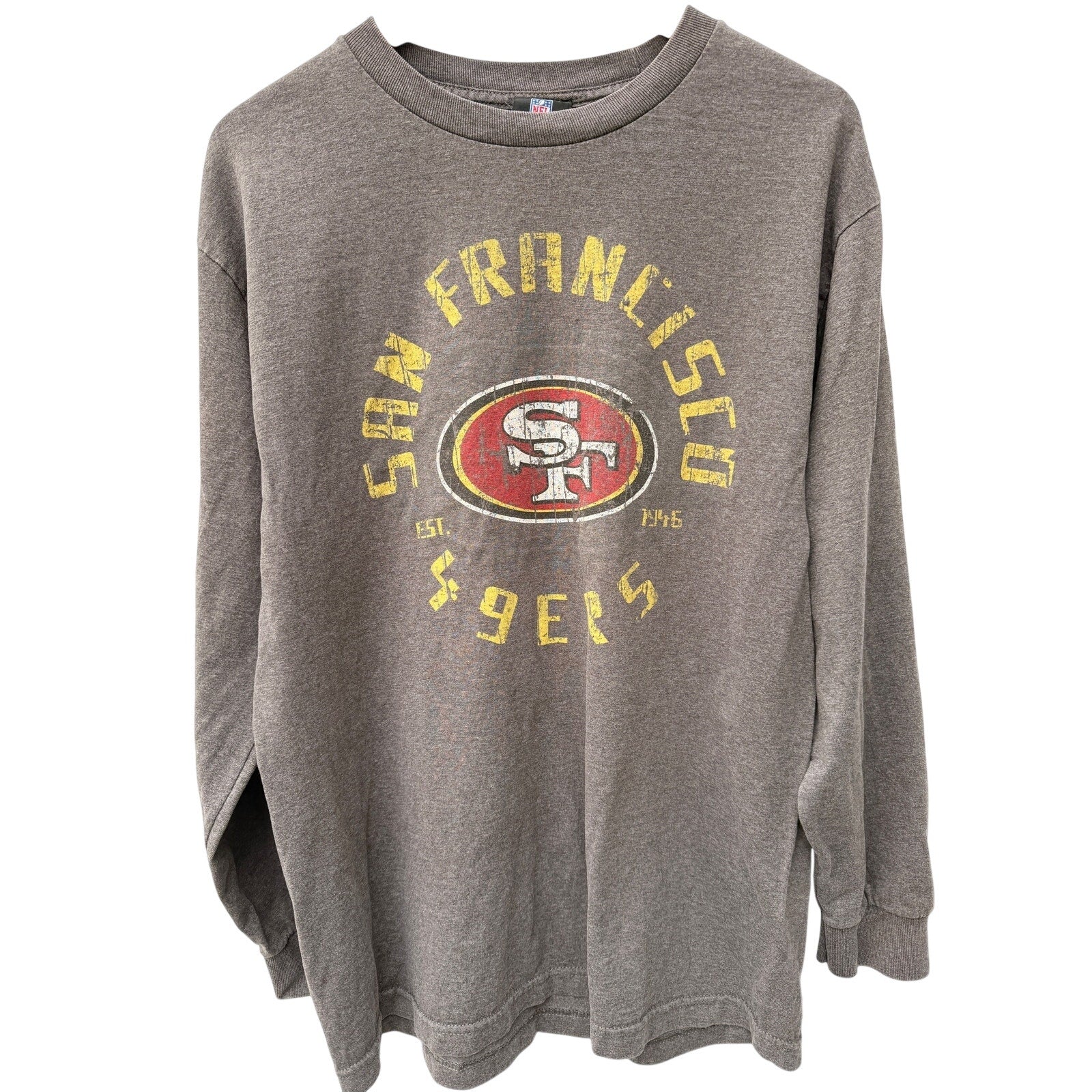 San Francisco 49ers Shirt Mens XL Red NFL Football Long Sleeve Fan Apparel