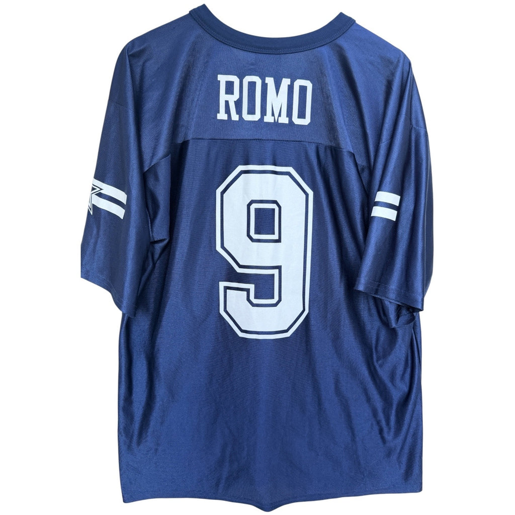 Dallas Cowboys Tony Romo #9 Jersey Mens Large Blue NFL Football Shirt