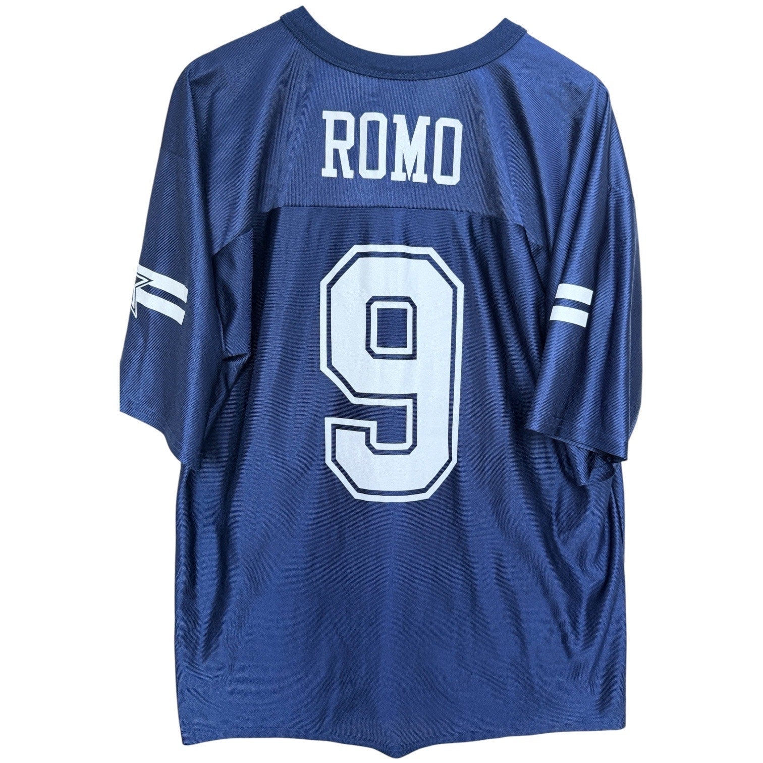 Dallas Cowboys Tony Romo #9 Jersey Mens Large Blue NFL Football Shirt