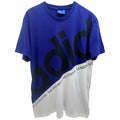 Adidas Originals Big Logo Colorblock T Shirt Mens XL Blue