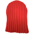 OBEY Men's Orange Beanie — back view