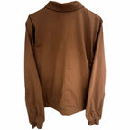 Nike Womens Small Brown Windbreaker Jacket Mesh Lined Full Zip SP220010SIV - product photo 2