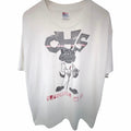 Vintage CHS Fencing Club Double Sided Graphic T-Shirt Made USA Hanes XL