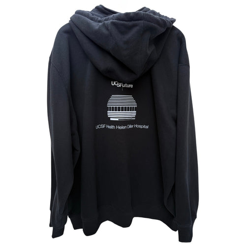 Carhartt Rain Defender Hoodie Mens 3XL Black Loose Fit Quarter Zip Workwear