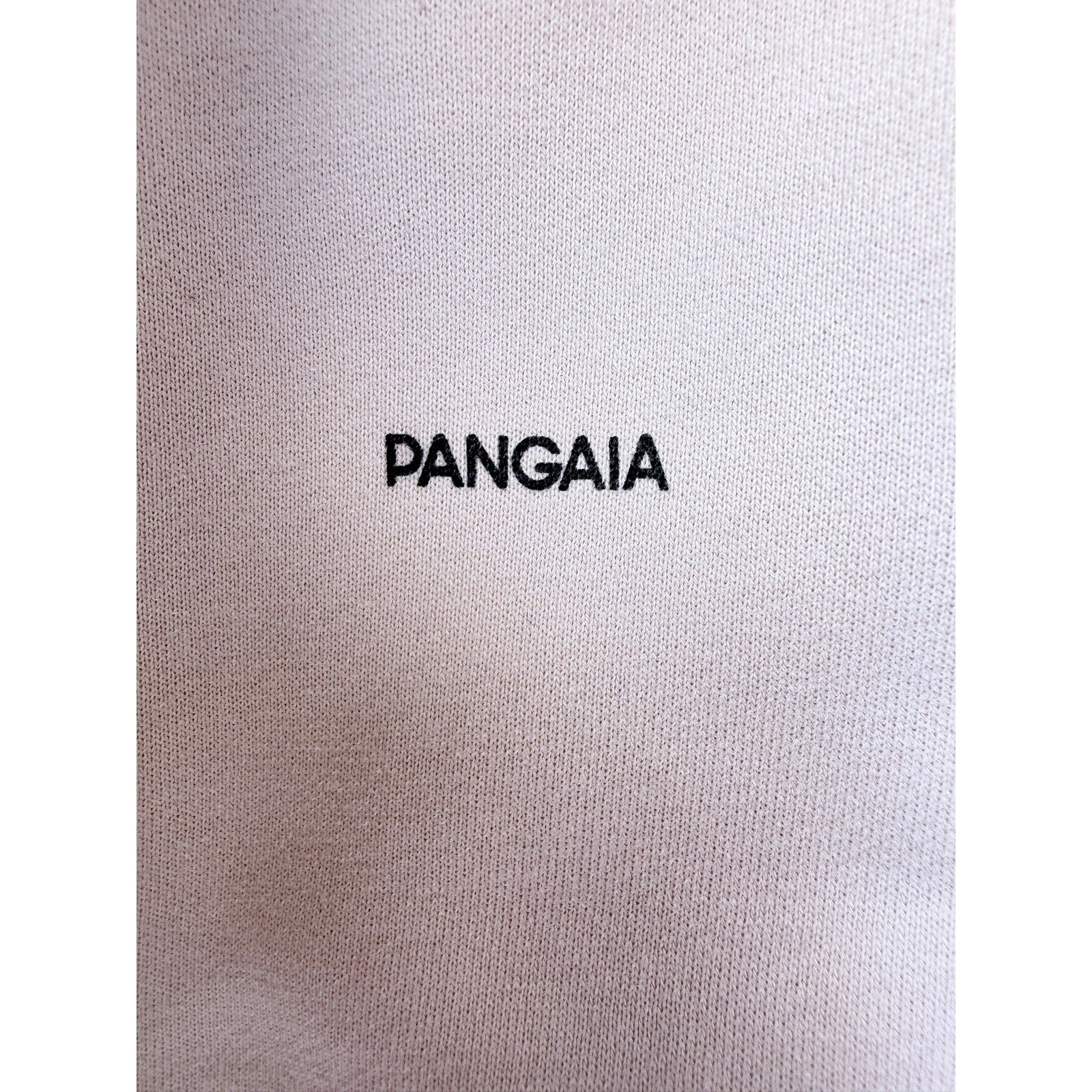 Pangaia Crewneck Sweatshirt Mens Medium Beige Minimalist Premium Heavyweight