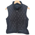 Marmot Quilted Vest Womens Small Black Full Zip Outdoor Puffer Vest