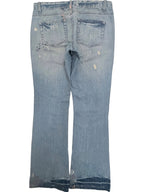 Moda Bohemian Women's Blue Jeans — back view