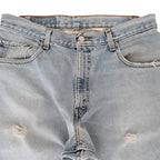 Levi's Men's Light Blue 560 Loose Fit Tapered Leg Jeans — view 5