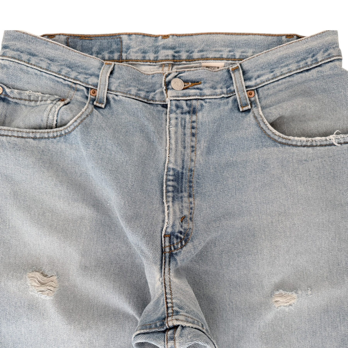 Levi's Men's Light Blue 560 Loose Fit Tapered Leg Jeans — view 5