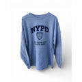 NYPD New York City Police Dept Long Sleeve Graphic Shirt Mens XL Gray