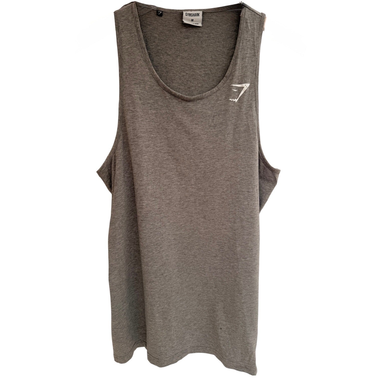 Gymshark Tank Top Mens Medium Gray Athletic Gym Workout Sleeveless Shirt