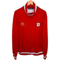 Kappa Men's Red England Full-Zip Mock Neck Jacket — front view
