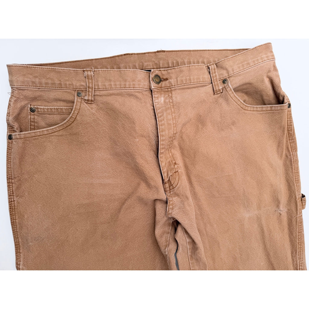 Dickies Carpenter Pants Mens 38x32 Brown Workwear Utility Pants