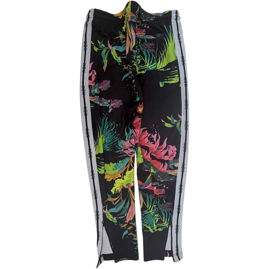 Nike Floral Jogger Pants Mens Large Black Tropical Track Pants