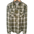 O'Neill Men's Green First In-Last Out Button-Up — front view