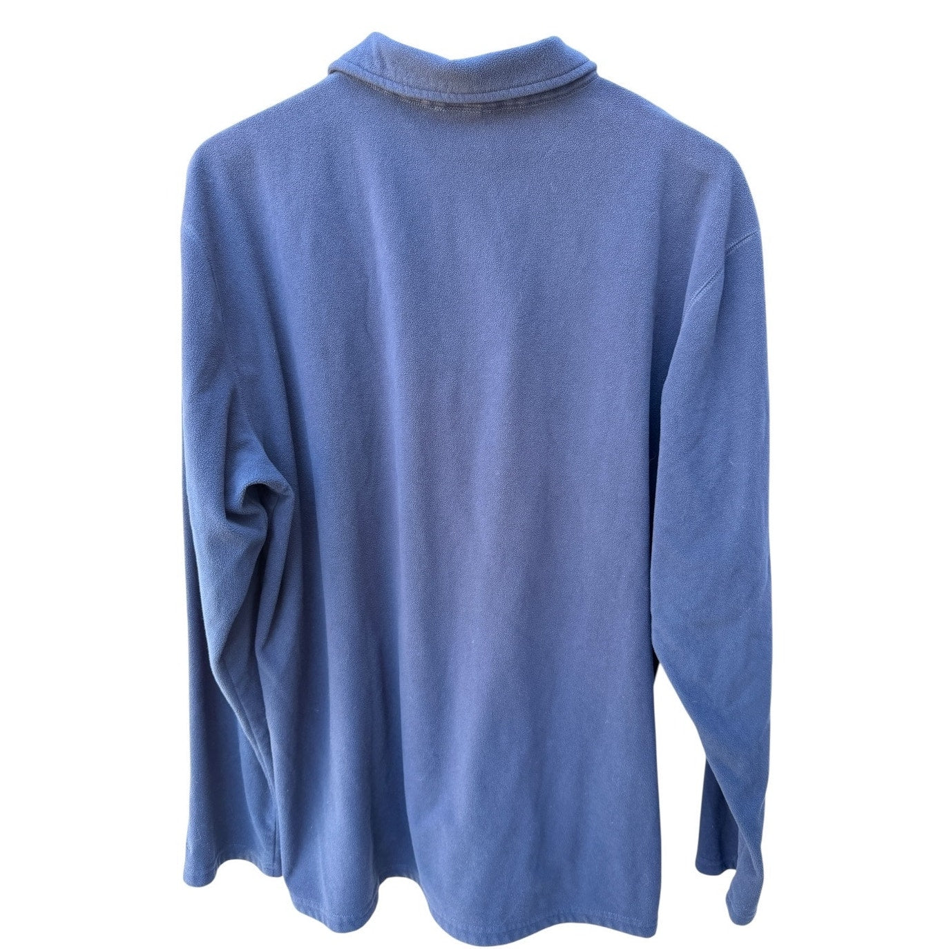The North Face Quarter Zip Fleece Mens XL Blue Pullover