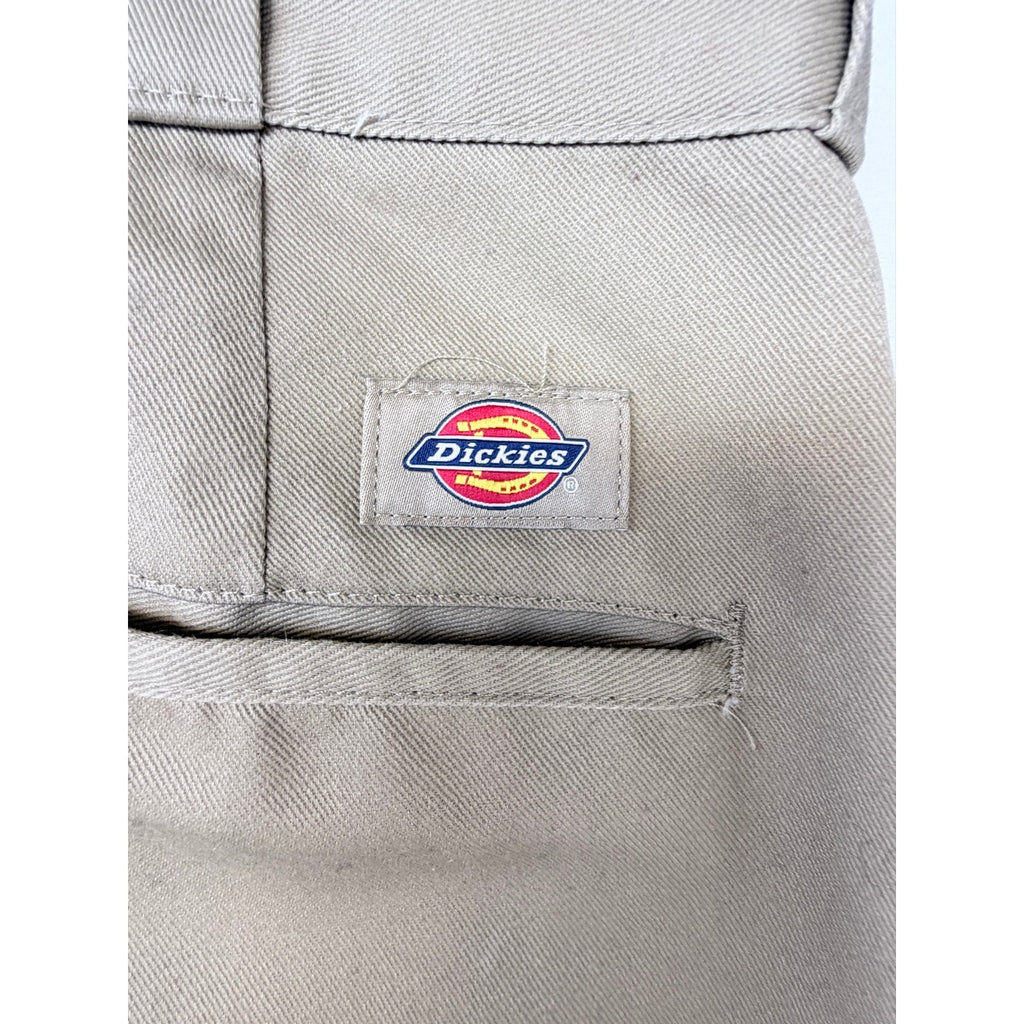 Dickies 874 Work Pants Mens 33x31 Khaki Straight Leg Original Fit Uniform