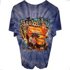 Gildan Men's Blue Giovanni Scelzi Heavy Cotton T-Shirt — front view