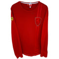 PUMA Men's Red Scuderia Ferrari Sport Lifestyle T-Shirt — front view