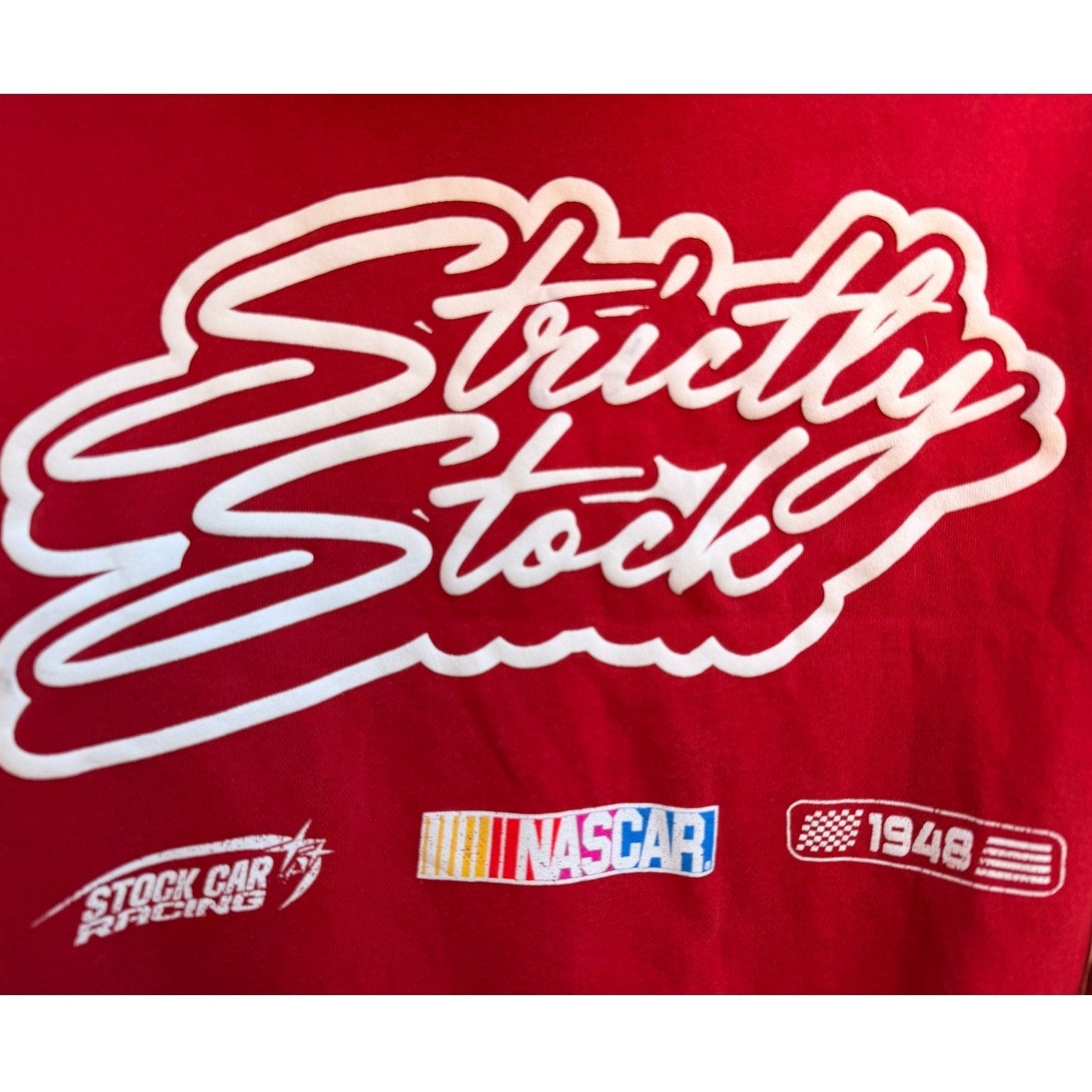 NASCAR Racing Graphic Hoodie Tillys Mens S Red Motorsports Sweatshirt