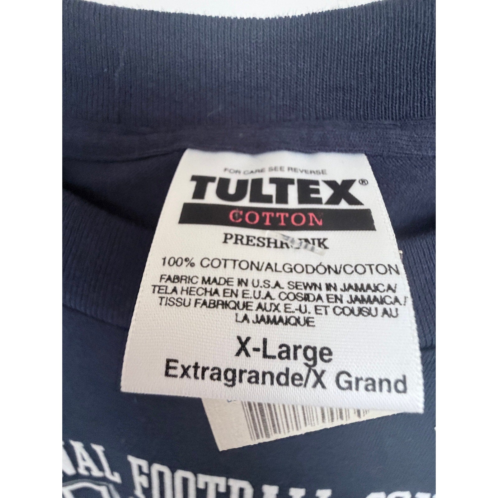 Vintage 1996 Dallas Cowboys NFC Champions Super Bowl XXX TShirt Mens XL Navy NWT