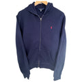 Polo Ralph Lauren Full Zip Hoodie Youth XL 18-20 Navy Pink Pony Sweatshirt