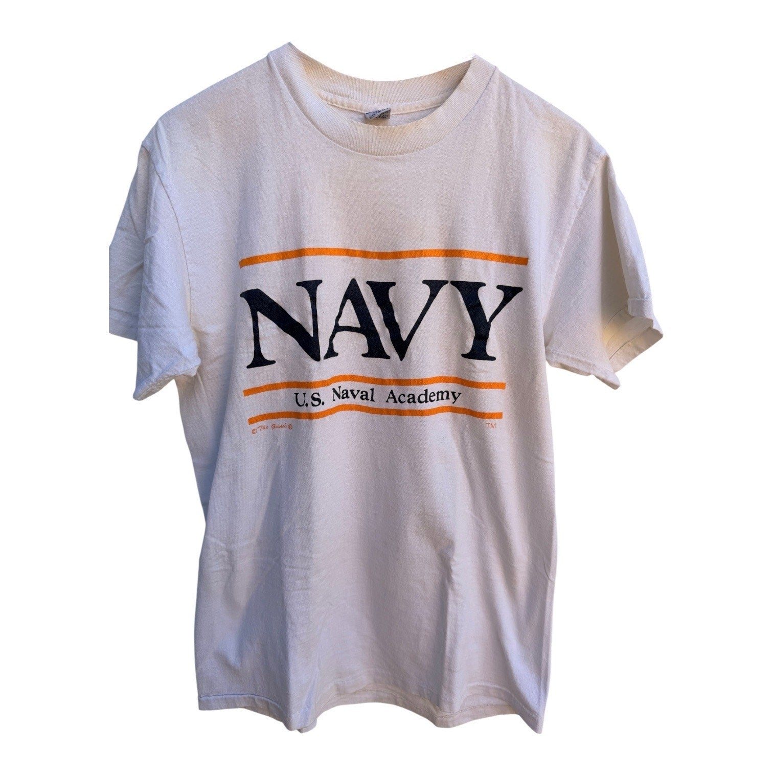Vintage U.S. Navy T-Shirt Large The Game