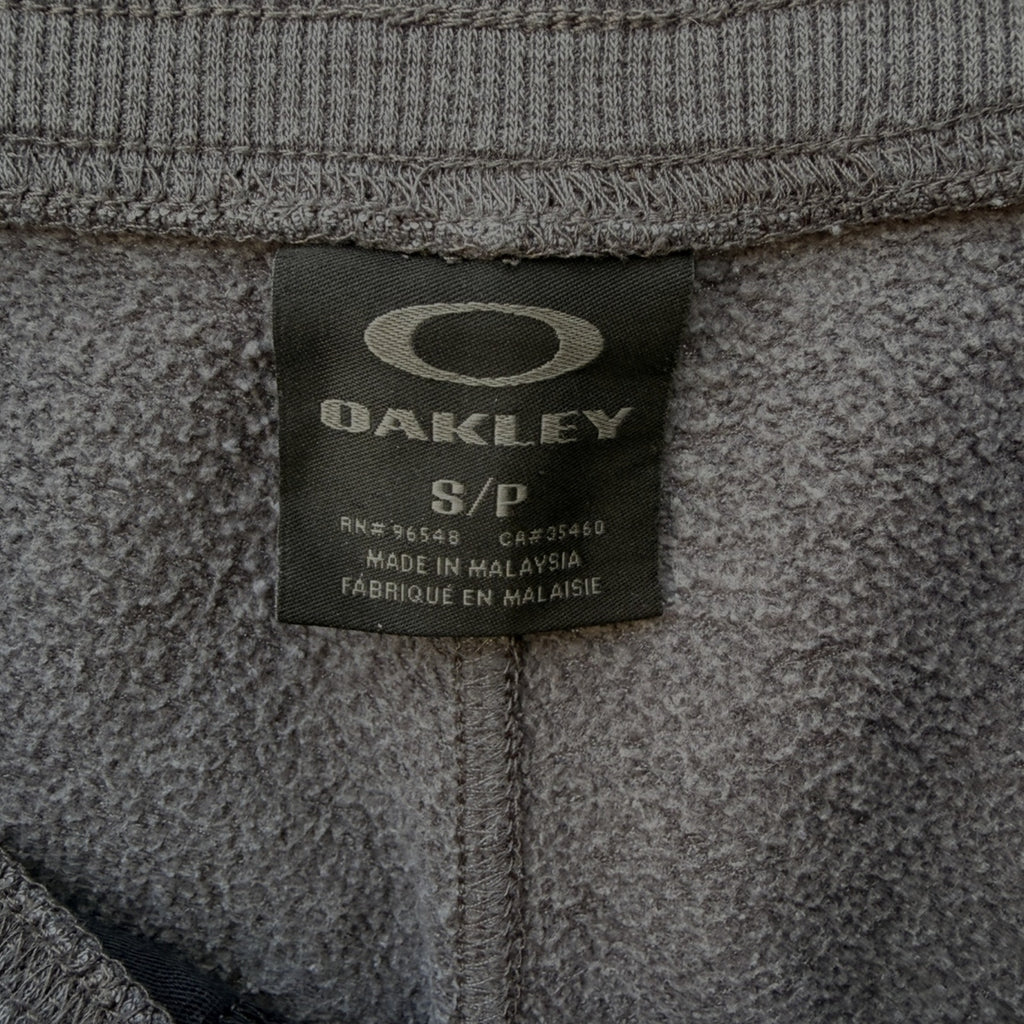 2000s Oakley Fleece Jogger Sweatpants Womens Petite Small Gray Athletic Logo