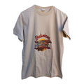 Vintage Budweiser Biplane Graphic T-Shirt Beige