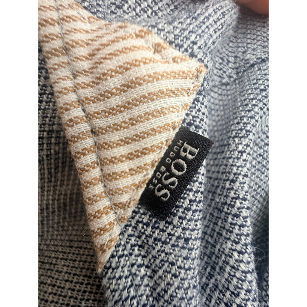 BOSS Hugo Boss Ronni_53 Slim Fit Stretch Linen Shirt Mens