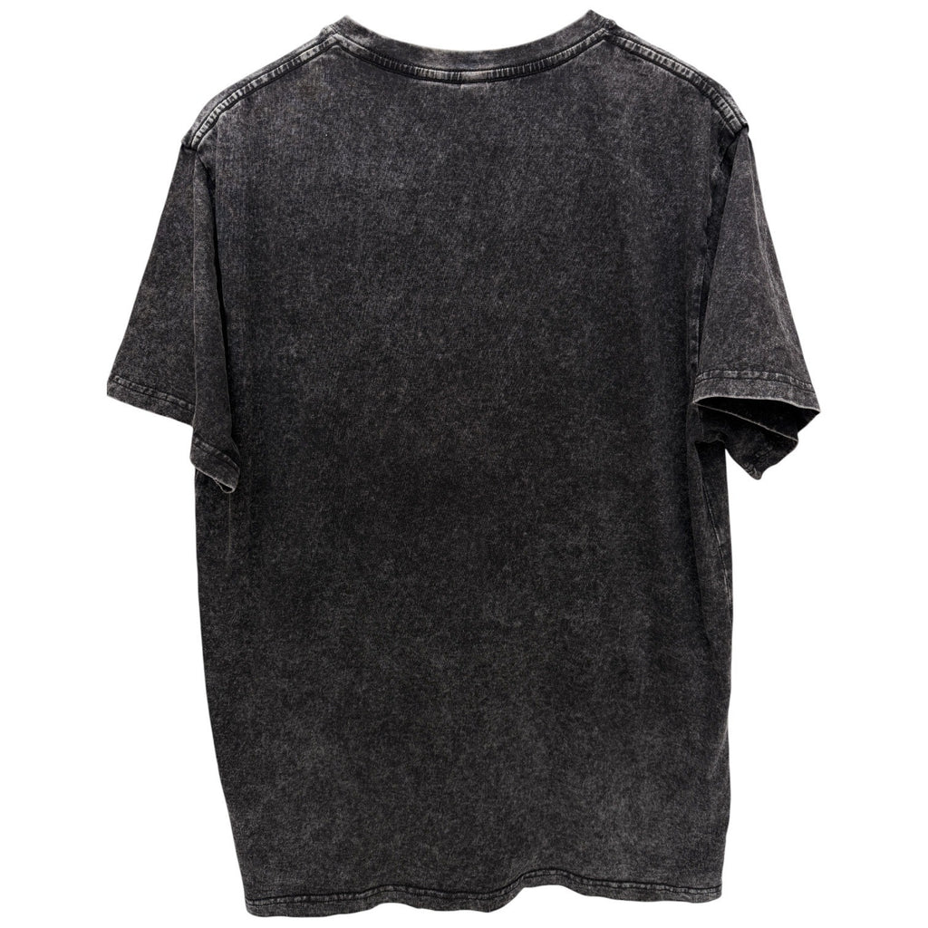Post Malone Cowboy Portrait T Shirt Mens Large Black Acid Wash Graphic Tee