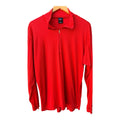 Patagonia Capilene Quarter Zip Base Layer Shirt Mens XL Red Made In USA