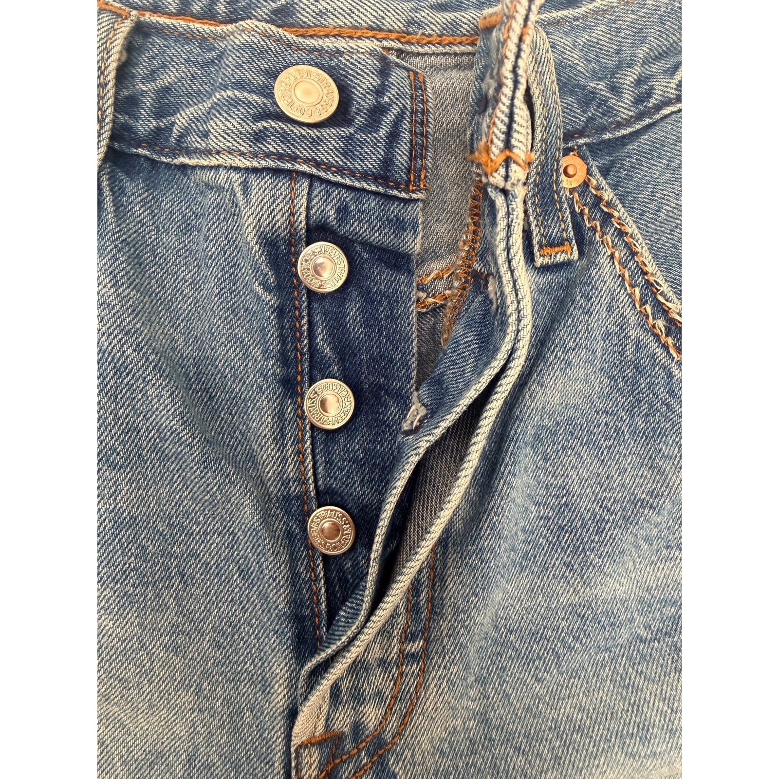 Levi's Women's 501 Original Switch Stitch Denim Shorts 30